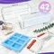 3 PCS Transparent Soap Loaf Molds with Cutters, 2 x 42 oz Clear Silicone Soap Molds with Wavy & Straight Scraper and Rectangle Soap Mold for Cold Process & Melt and Pour Soap Making